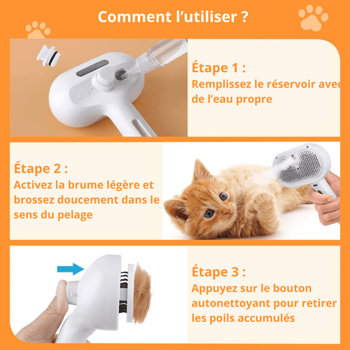 Brosse Bien-Être 3-en-1